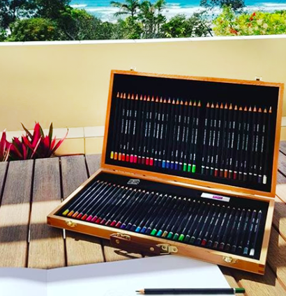 Набор акварельных карандашей Derwent Watercolour 48 цветов в кейсе купить в магазине товаров для рисования ArtCraft.Space с доставкой по РФ и СНГ