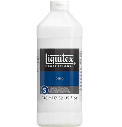 Грунт Liquitex White Gesso белый гипсовый для акрила и масла 946 мл купить в художественном магазине ArtCraft.Space с доставкой по всему миру