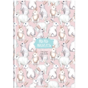 Скетчбук 100л. А5 7БЦ BG "Ми-ми-мишность", матовая ламинация, 100г/м2