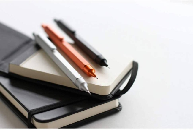 Карандаш механический Rhodia script 0,5мм алюминиевый корпус черный