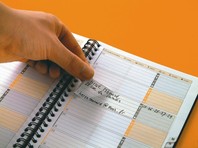 Адресная книга OXFORD International Address book A5 80л двойная спираль пластиковая обложка