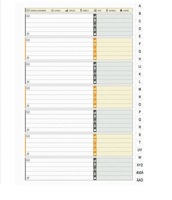 Адресная книга OXFORD International Address book A5 80л двойная спираль пластиковая обложка