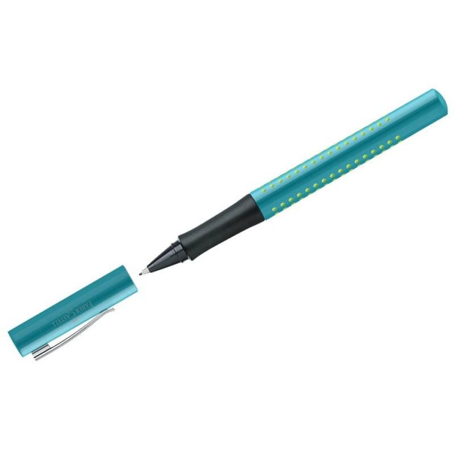 Ручка капиллярная Faber-Castell Grip 2010 бирюзовый корпус, синие чернила купить в магазине ArtCraft.Space Ручка капиллярная Faber-Castell Grip 2010 бирюзовый корпус, синие чернила купить в магазине ArtCraft.Space