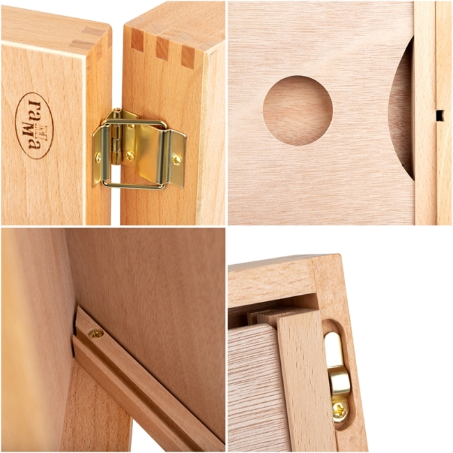 Ящик художника для красок и кистей Гамма "Московская палитра" из бука с палитрой и ячейками купить в художественном магазине ArtCraft.Space с доставкой по РФ и СНГ Ящик художника для красок и кистей Гамма "Московская палитра" из бука с палитрой и ячейками купить в художественном магазине ArtCraft.Space с доставкой по РФ и СНГ