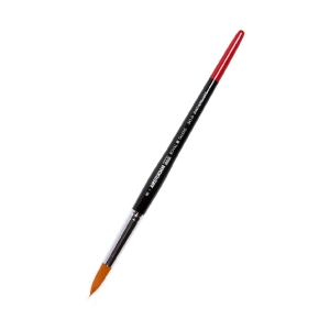 Кисть для акрила Amsterdam 341 синтетика мягкая круглая ручка короткая №8