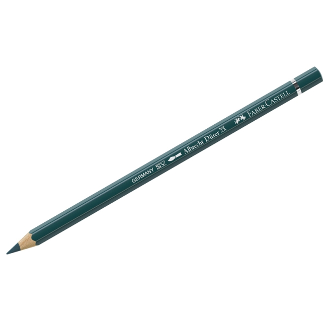 Карандаш акварельный художественный Faber-Castell "Albrecht Durer", цвет 158 глуб. кобальт. зеленый