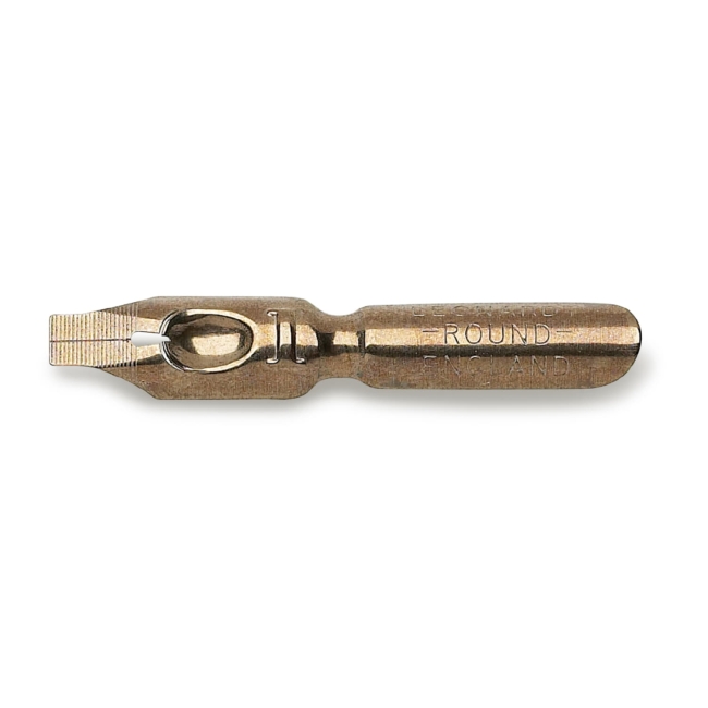 Перо Manuscript Round Hand №0 Бронзовое 3,75мм 24шт картон