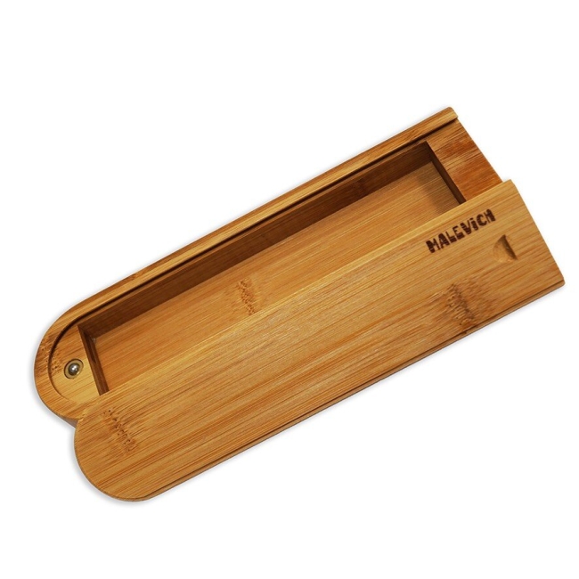 Пенал для художественных кистей Малевичъ бамбуковый овальный купить в художественном магазине ArtCraft.Space с доставкой по всему миру