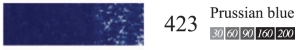 Пастель сухая мягкая профессиональная круглая Галерея цвет № 423 глубокий ультрамарин I
