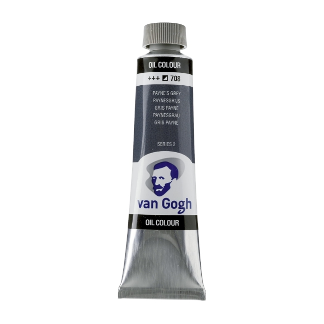 Краска масляная Van Gogh туба 40мл №708 Серый Пейна