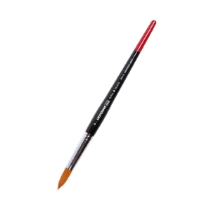 Кисть для акрила Amsterdam 341 синтетика мягкая круглая ручка короткая №9