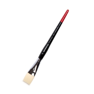 Кисть для акрила Amsterdam 352 жесткая синтетика плоская ручка короткая №24