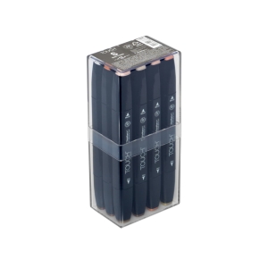 Набор маркеров  TOUCH TWIN Skin Tones "A"  12цв. телесные цвета