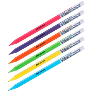 Карандаш механический OfficeSpace 0,7мм, с ластиком, ассорти Карандаш механический OfficeSpace 0,7мм, с ластиком, ассорти