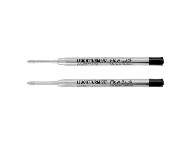 Набор стержней для шариковой ручки Leuchtturm1917 Drehgriffel Nr. 1, толщина линии B, цвет Черный, 2