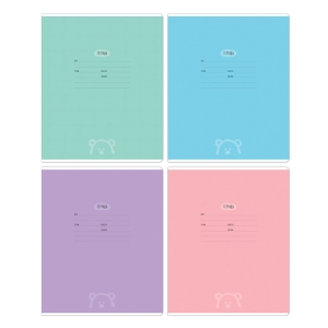 Тетрадь 24л., клетка MESHU "Оne-colored"