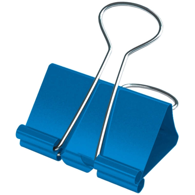 Зажимы для бумаги или скетчбука Berlingo 12 штук размер 41 мм (разноцветные) купить в магазине ArtCraft.Space с доставкой по всему миру