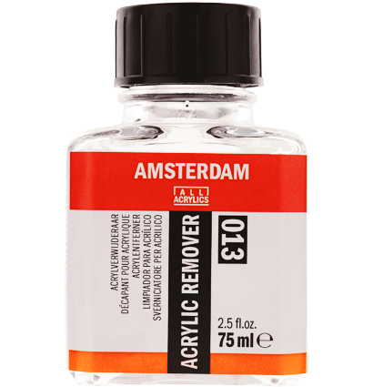 Раствор для очистки кистей от акрила Amsterdam Acrylic Remover 013 во флаконе 75 мл купить в художественном магазине ArtCraft.Space с доставкой по РФ и СНГ