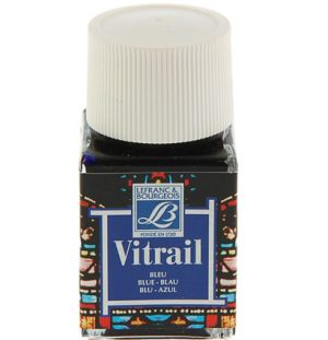 Краска по стеклу VITRAIL банка 50мл №25 Синий,