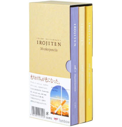 Набор цветных карандашей Tombow Irojiten vol. 3, 30 цветов CI-RTC-30C,