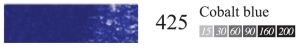 Пастель сухая мягкая профессиональная круглая Галерея цвет № 425 глубокий ультрамарин II