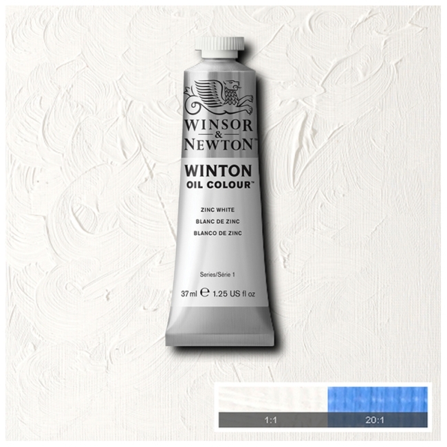 Масляные краски Winton, 37мл, белый цинк