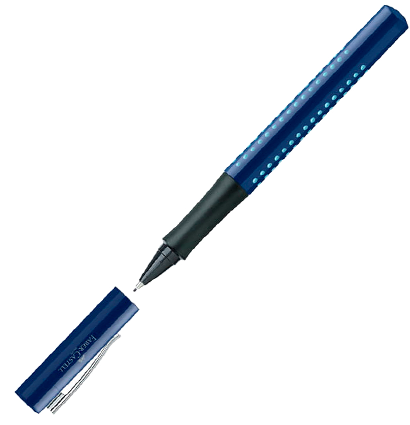 Ручка капиллярная Faber-Castell Grip 2010 синий корпус, синие чернила купить в магазине ArtCraft.Space с доставкой по всему миру
