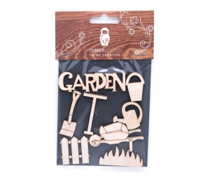 Набор заготовок для декорирования Spring9 фанера 10х14см,