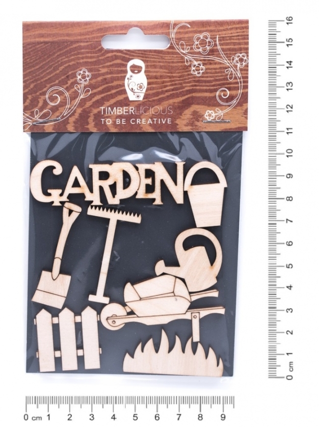 Набор заготовок для декорирования Spring9 фанера 10х14см,