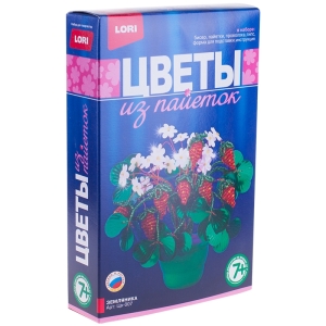 Цветы из пайеток Lori "Земляника"