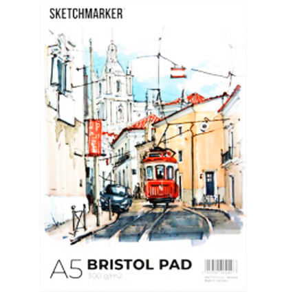 Альбом для графики Sketchmarker Bristol А5 / 20 листов / 300 гм купить в магазине маркеров ArtCraft.Space с доставкой по всему миру
