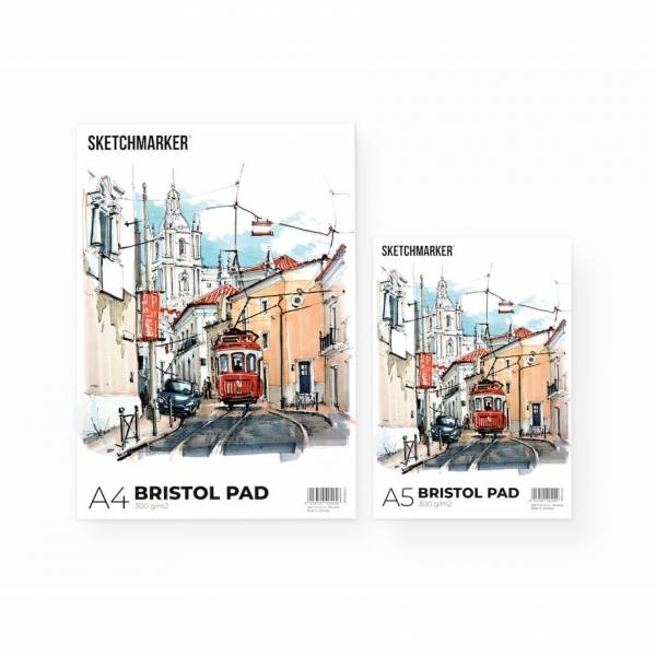 Альбом для графики Sketchmarker Bristol А5 / 20 листов / 300 гм купить в магазине маркеров ArtCraft.Space с доставкой по всему миру