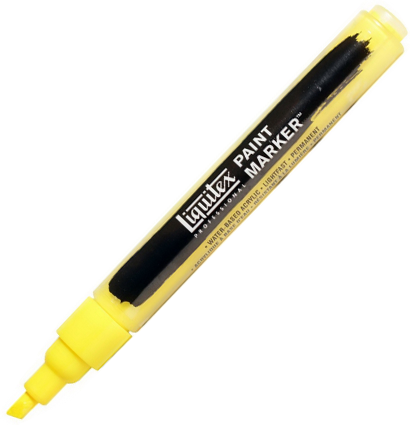 Маркер акриловый LIQUITEX PAINT MARKER Fine 2 мм 412 кадмий жёлтый средний имит купить в ArtCraft.Space