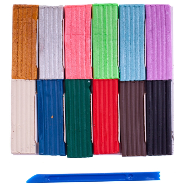 Пластилин Гамма "Страна эльфов" набор 12 цветов перламутровый со стеком 120 г купить в художественном магазине ArtCraft.Space с доставкой по всему миру