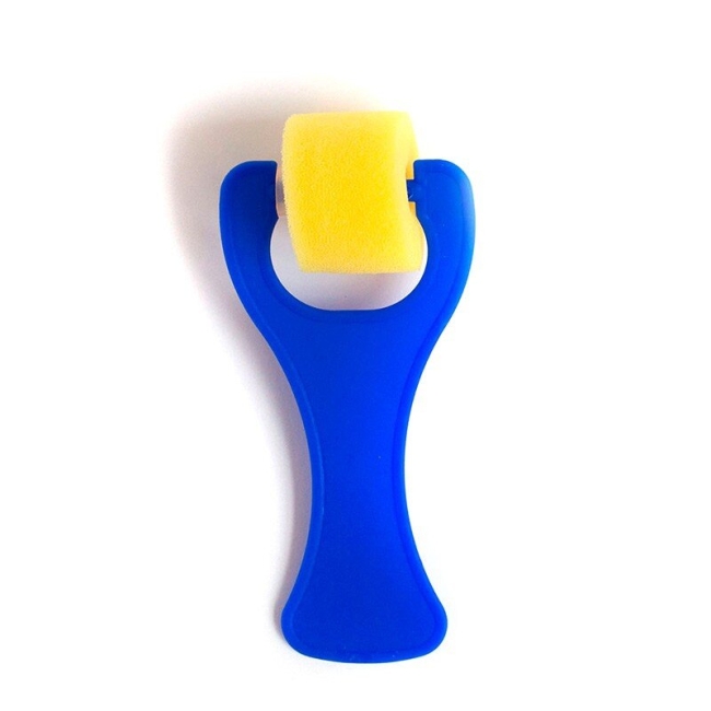 Валик поролоновый 25 мм для нанесения художественной краски желто-синий купить в художественном магазине ArtCraft.Space с доставкой по всему миру