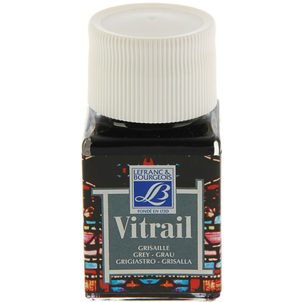 Краска по стеклу VITRAIL банка 50мл №251 Серый,