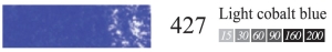 Пастель сухая мягкая профессиональная круглая Галерея цвет № 427 глубокий ультрамарин III