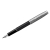Ручка перьевая Parker "Sonnet Sand Blasted Metal&Black Lacquer" черная, 0,8мм, подар. уп.