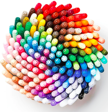 Набор маркеров Copic Ciao Hue Colors 5+1 с кистью для рисования (цветные маркеры + линер) Копик Чао купить в художественном магазине ArtCraft.Space с доставкой по РФ и СНГ