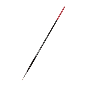 Кисть для акрила Amsterdam 341 синтетика мягкая круглая ручка длинная №0