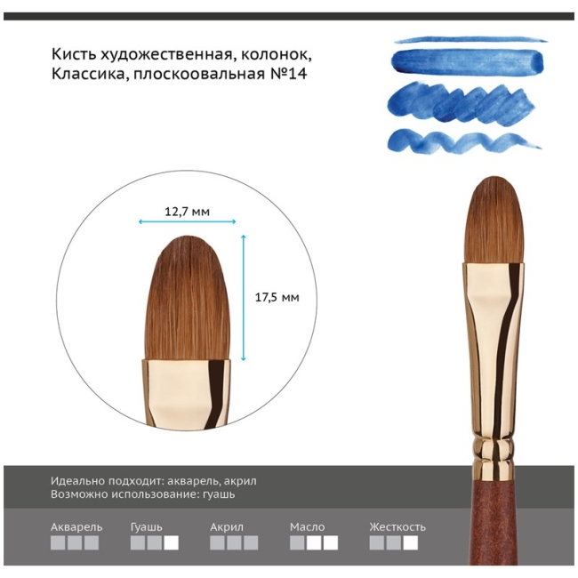 Маркер художественный двухсторонний Winsor&Newton "Pro", пулевидный/скошенный, 2мм/7мм , Бледный рассвет Маркер художественный двухсторонний Winsor&Newton "Pro", пулевидный/скошенный, 2мм/7мм , Бледный рассвет