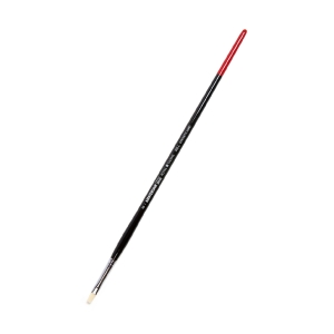 Кисть для акрила Amsterdam 352 жесткая синтетика плоская ручка длинная №6