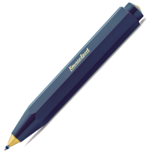 Ручка шариковая KAWECO CLASSIC Sport 1.0мм синий морской,
