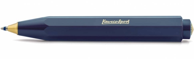 Ручка шариковая KAWECO CLASSIC Sport 1.0мм синий морской,
