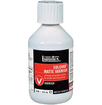 Лак матовый Liquitex Soluvar Matte Varnish для акриловой живописи 237 мл купить в художественном магазине ArtCraft.Space с доставкой по всему миру