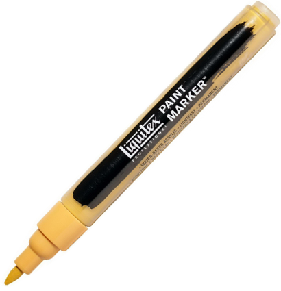 Маркер акриловый LIQUITEX PAINT MARKER Fine 2 мм 416 оксид жёлтый купить в магазине ArtCraft.Space