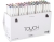 Набор спиртовых маркеров Touch Brush 60 штук Б с двумя наконечниками в фирменном чемодане купить в художественном магазине ArtCraft.Space с доставкой по РФ и СНГ