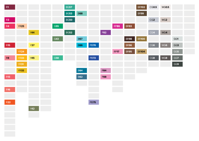 Набор спиртовых маркеров Touch Brush 60 штук Б с двумя наконечниками в фирменном чемодане купить в художественном магазине ArtCraft.Space с доставкой по РФ и СНГ