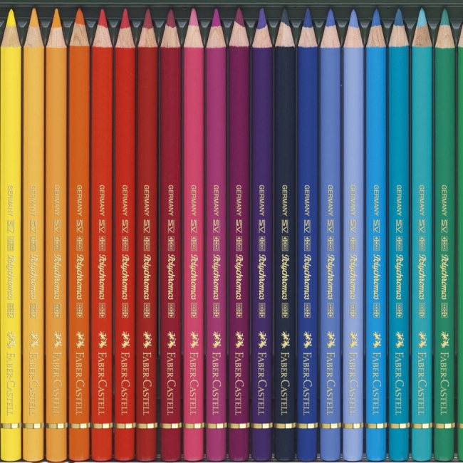 Карандаш художественный Faber-Castell "Polychromos", цвет 105 светло-кадмиевый желтый Карандаш художественный Faber-Castell "Polychromos", цвет 105 светло-кадмиевый желтый