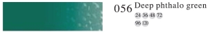 Пастель профессиональная сухая полутвёрдая квадратная цвет № 056 темный фталевый зеленый
